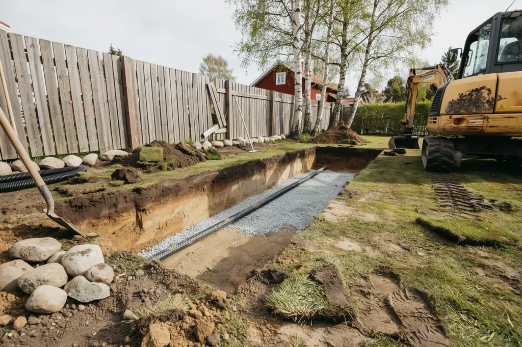 s f rbereder du tomten f r poolbygge markarbete som minskar risk f r s ttningar och framtida problem