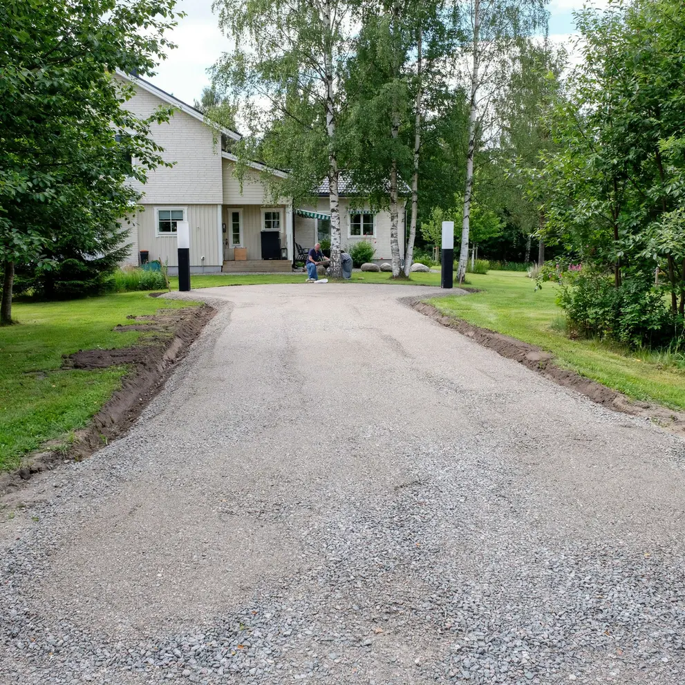 bygga grusvag vagarbeten i bromma stockholm
